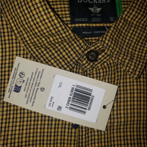DOCKERS Casual Shirt, Regular Fit - Picture 4 of 7